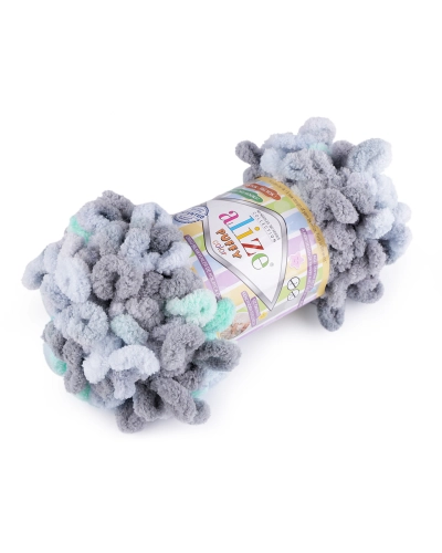 Pletacia priadza Alize Puffy color 100 g - 1 ks