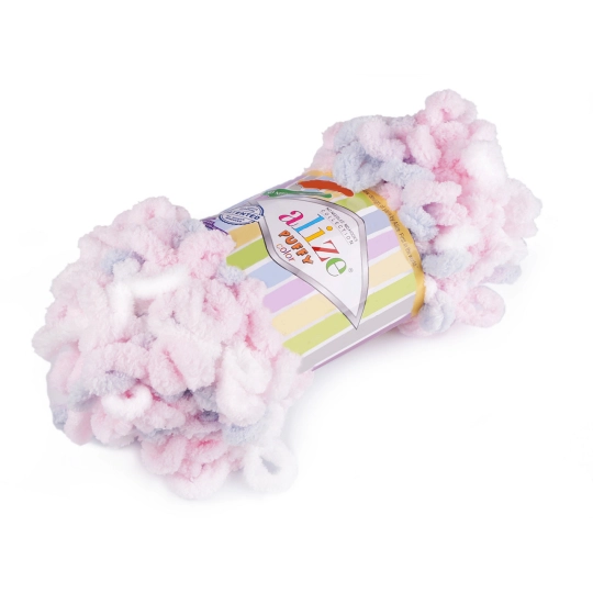 Kötőfonal Puffy color 100 g - 1 db. | Mimib