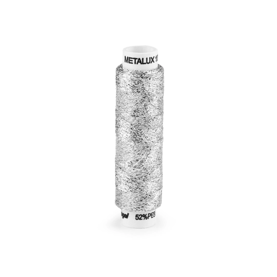 Metalic hímző varró cérna fémszálas 100 m Metalux - 10 db. | Mimib