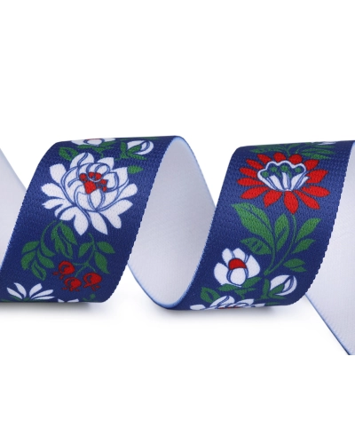 Népviseleti gumiszalag szélesség 40 mm - 1 m | Mimib