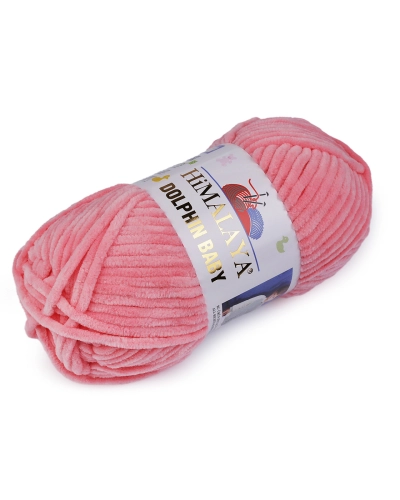 Pletacia ženilková priadza Dolphin Baby 100 g - 1 ks | Mimib