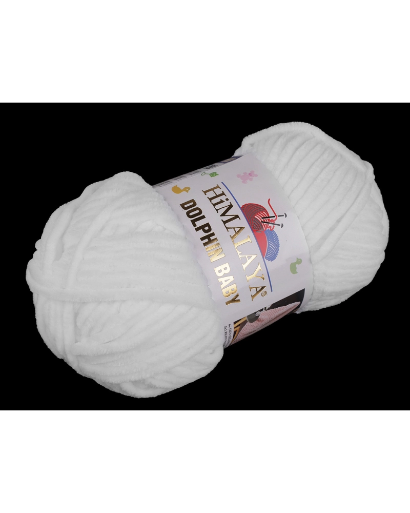 Pletacia ženilková priadza Dolphin Baby 100 g - 1 ks | Mimib