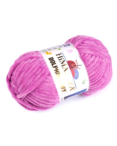 Pletacia ženilková priadza Dolphin Baby 100 g - 1 ks | Mimib