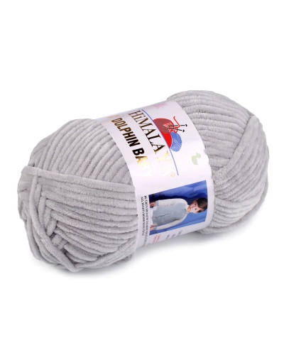 Pletacia ženilková priadza Dolphin Baby 100 g - 1 ks | Mimib