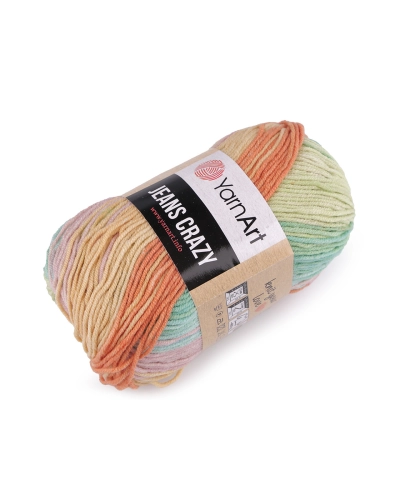 Pletacia priadza Jeans Crazy 50 g - 1 ks | Mimib