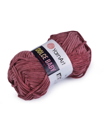 Pletacia ženilková priadza Dolce Baby 50 g - 1 ks | Mimib