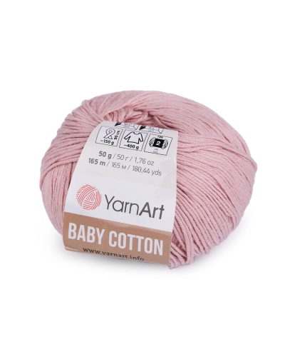 Pletacia priadza Baby Cotton 50 g - 1 ks | Mimib