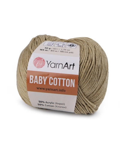 Pletacia priadza Baby Cotton 50 g - 1 ks | Mimib