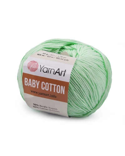 Pletacia priadza Baby Cotton 50 g - 1 ks | Mimib