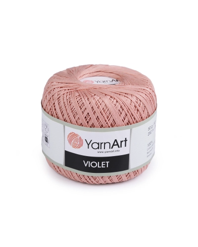 Bavlnená priadza háčkovacia Violet 50 g - 1 ks | Mimib