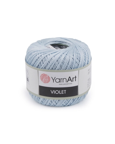 Bavlnená priadza háčkovacia Violet 50 g - 1 ks | Mimib