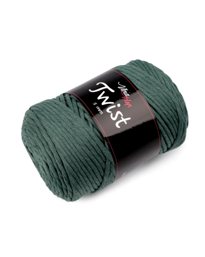 Bavlnená pletacia priadza Twist macrame 500 g rozčesávacia - 1 ks | Mimib