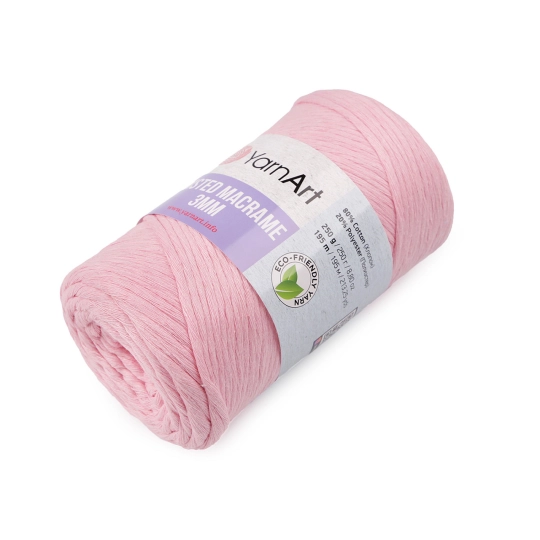 Pletacia priadza Twisted Macrame 250 g rozčesávacia - 1 ks | Mimib