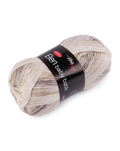 Pletacia priadza Elen baby batik 100 g - 1 ks