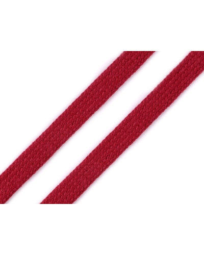 Bavlnená šnúra plochá / dutinka šírka 12 mm - 1 m | Mimib