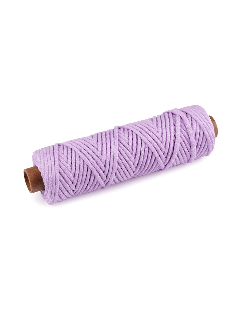 Bavlnená šnúra macrame Ø3 mm rozčesávacia - 50 m | Mimib