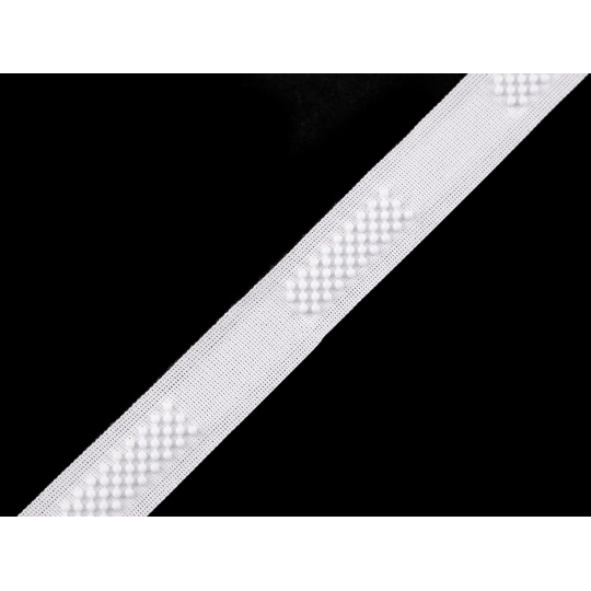 Plastové zapínanie 3D / imitácia suchého zipsu šírka 20 mm - 1 m | Mimib