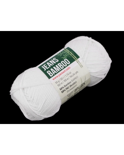 Pletacia priadza Jeans Bamboo 50 g - 1 ks | Mimib
