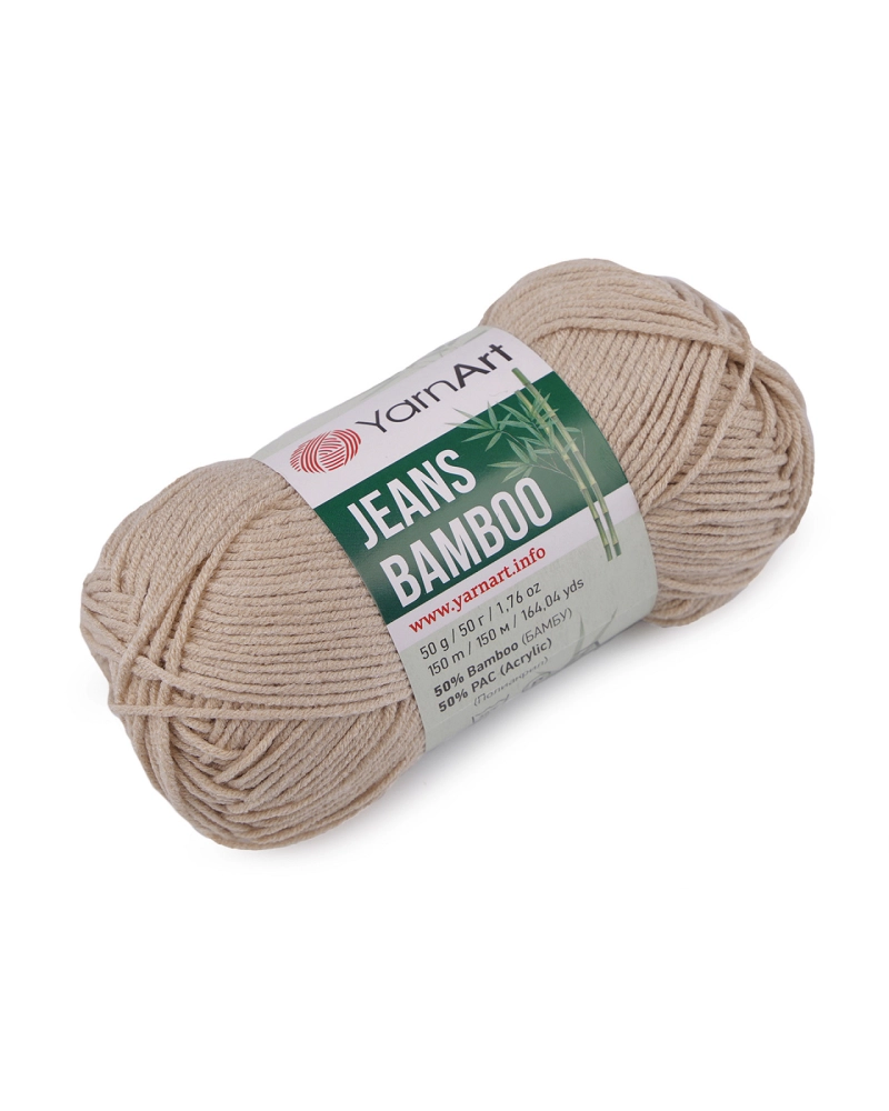 Pletacia priadza Jeans Bamboo 50 g - 1 ks | Mimib