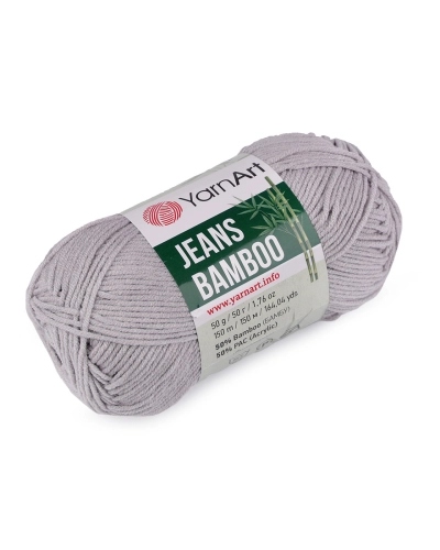 Pletacia priadza Jeans Bamboo 50 g - 1 ks | Mimib