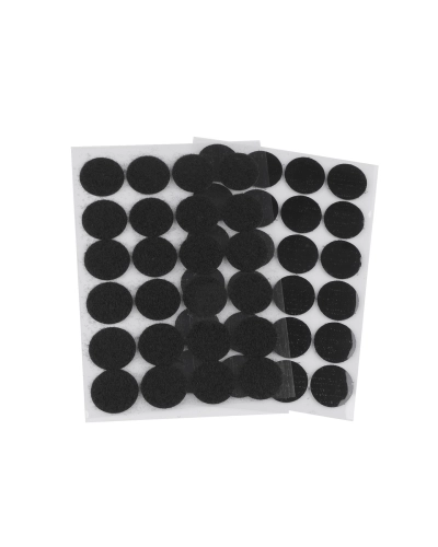 Tépőzár karika öntapadós Ø25 mm - 1 card | Mimib