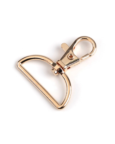 Fém forgós karabiner szélesség 30 mm-es befűző - 1 db. | Mimib