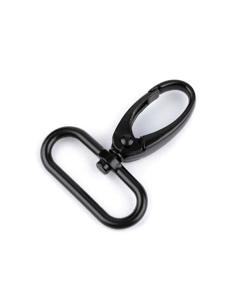 Fém forgós karabiner szélesség 32 mm-es befűző - 1 db. | Mimib