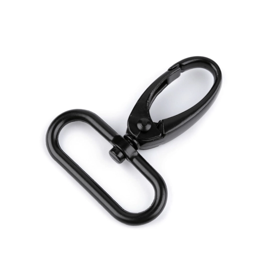 Fém forgós karabiner szélesség 32 mm-es befűző - 1 db. | Mimib