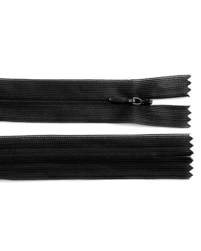 Rejtett spirál cipzár No 3 hossza 30 cm dederon - 1 db. | Mimib