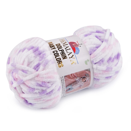 Fonott zsinil fonal Dolphin Baby Colors 100 g - 1 db. | Mimib