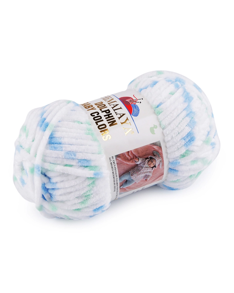 Fonott zsinil fonal Dolphin Baby Colors 100 g - 1 db. | Mimib