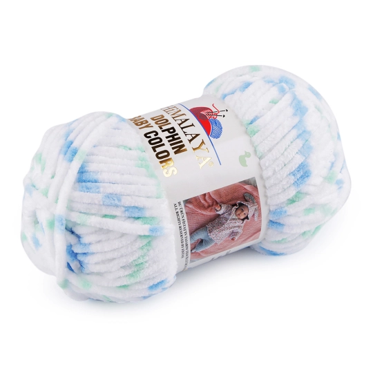 Fonott zsinil fonal Dolphin Baby Colors 100 g - 1 db. | Mimib
