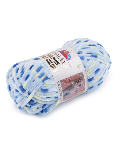 Fonott zsinil fonal Dolphin Baby Colors 100 g - 1 db. | Mimib