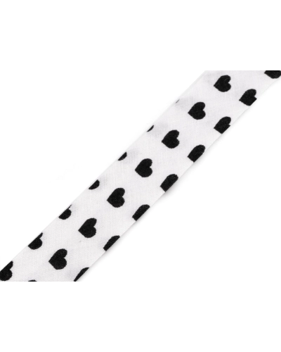 Pamut ferdepánt mintával szélessége 20 mm vasalt - 15 m | Mimib