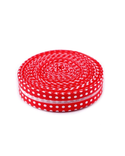 Ferdepánt pamut pöttyök, kockaminta, csillag szélessége 20 mm vasalt - 15 m | Mimib