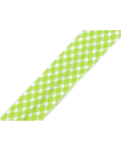 Ferdepánt pamut pöttyök, kockaminta, csillag szélessége 20 mm vasalt - 15 m | Mimib