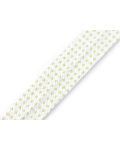 Ferdepánt pamut pöttyök, kockaminta, csillag szélessége 20 mm vasalt - 15 m | Mimib
