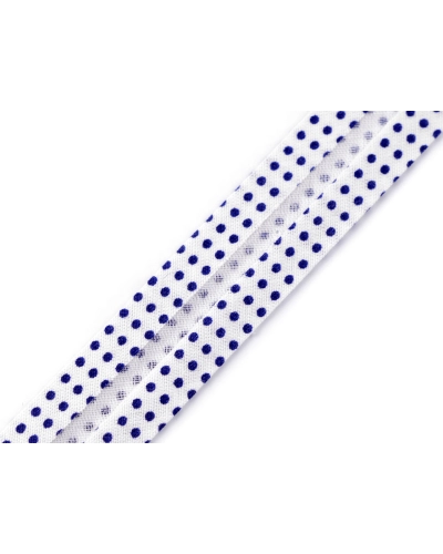 Ferdepánt pamut pöttyök, kockaminta, csillag szélessége 20 mm vasalt - 15 m | Mimib