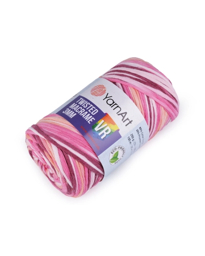 Kötőfonal Twisted Macrame 250 g fésülés - 1 db. | Mimib