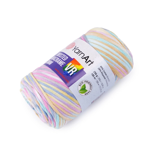 Kötőfonal Twisted Macrame 250 g fésülés - 1 db. | Mimib