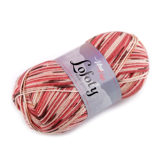 Kötőfonal Lofoty önmintázó  / zoknis 100 g - 1 db. | Mimib