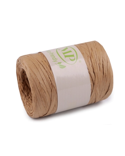Természetes rafia, táskák fonásához, 5-8 mm-es széles - 1 db. | Mimib