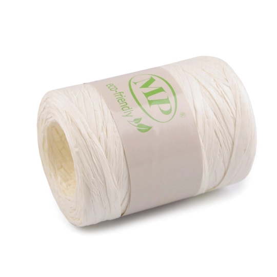 Természetes rafia, táskák fonásához, 5-8 mm-es széles - 1 db. | Mimib
