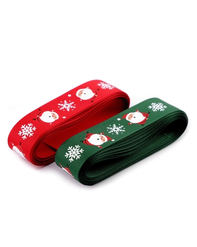 Karácsonyi ripsz szalag szélessége 24 mm grosgrain - 90 m | Mimib