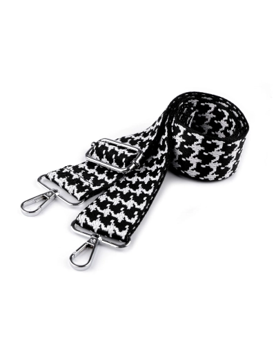 Textil táskapánt / táska heveder karabinerrel szélessége 3,8 cm - 1 db. | Mimib
