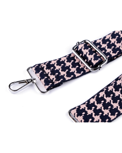 Textil táskapánt / táska heveder karabinerrel szélessége 3,8 cm - 1 db. | Mimib
