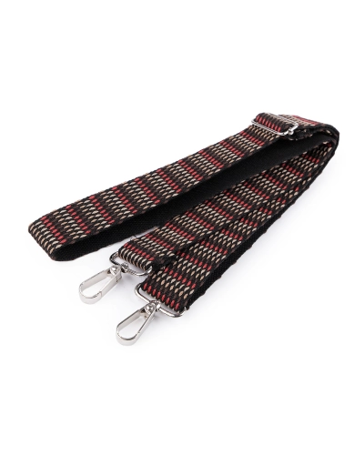 Textil táskapánt / táska heveder karabinerrel szélessége 3,8 cm - 1 db. | Mimib