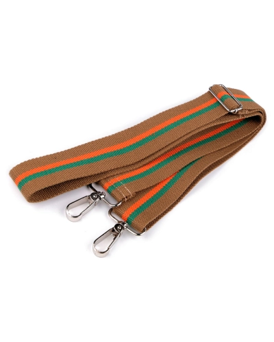 Textil táskapánt / táska heveder karabinerrel szélessége 3,8 cm - 1 db. | Mimib
