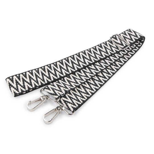 Textil táskapánt / táska heveder karabinerrel szélessége 3,8 cm - 1 db. | Mimib