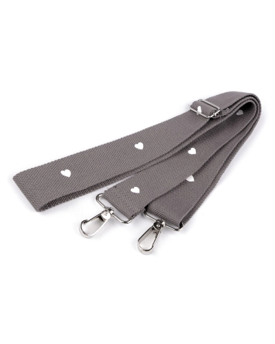 Textil táskapánt / táska heveder karabinerrel szélessége 3,8 cm - 1 db. | Mimib